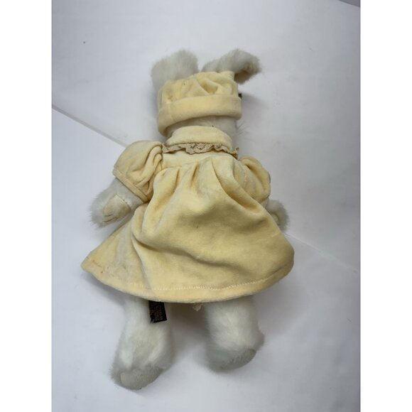 Vintage Boyds Bears Savannah Buttercup Floppy Ear Bunny Rabbit Plush Coat Hat - Picture 6 of 8